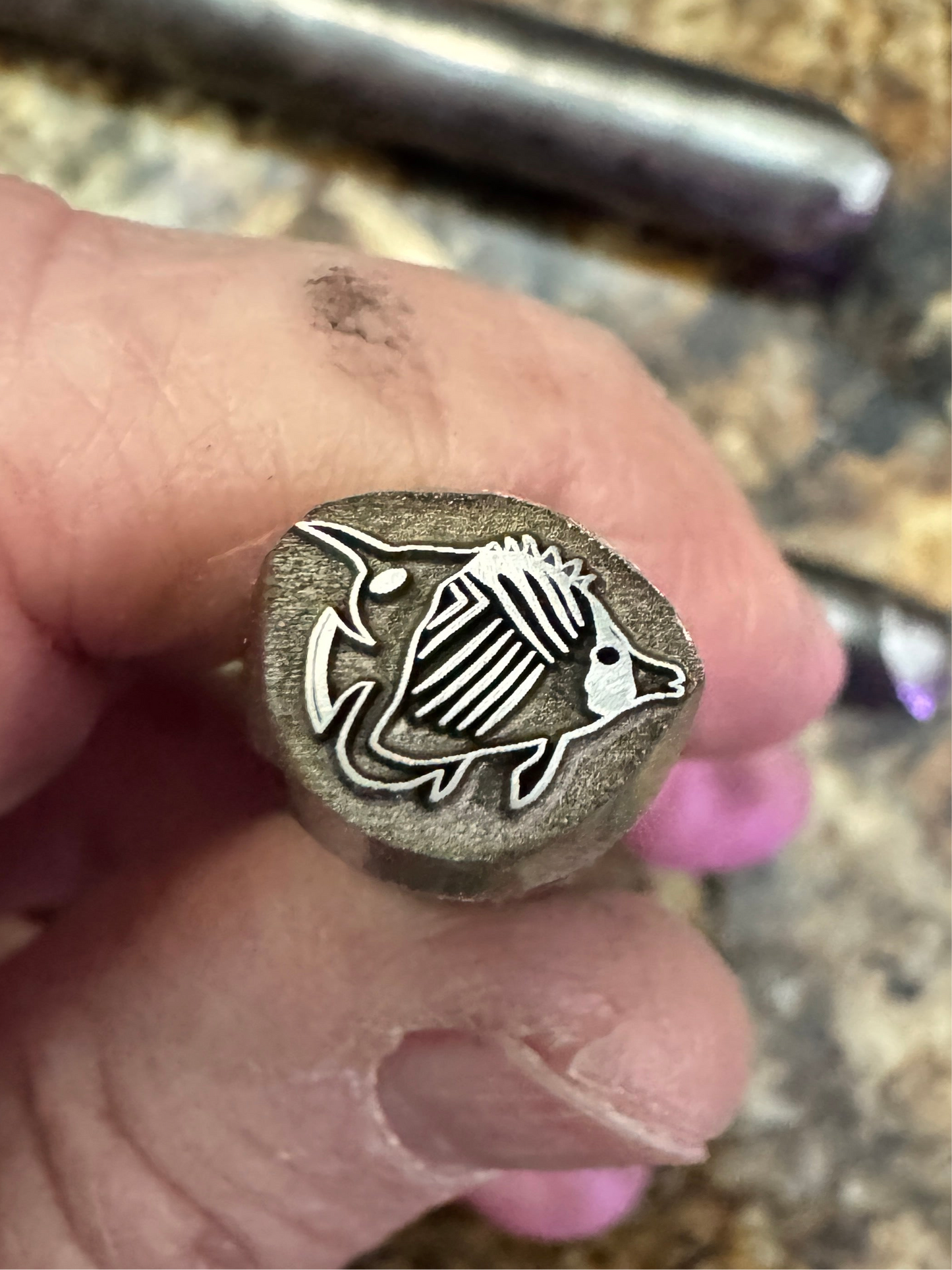 Threadfin butterfly fish