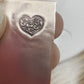 Floral Heart Stamp