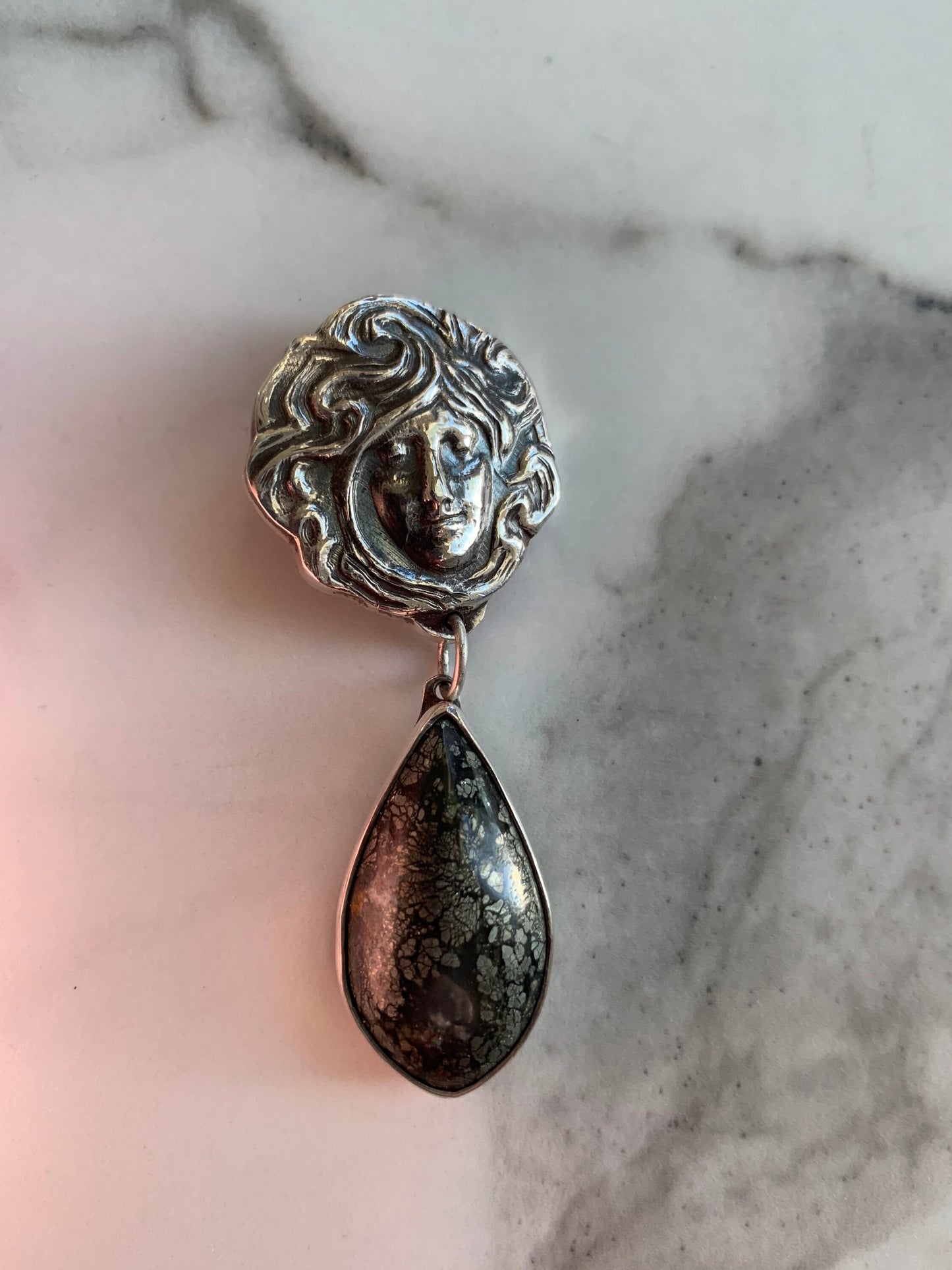 Marcasite Maiden Pendant