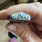 Scrollwork border stamp