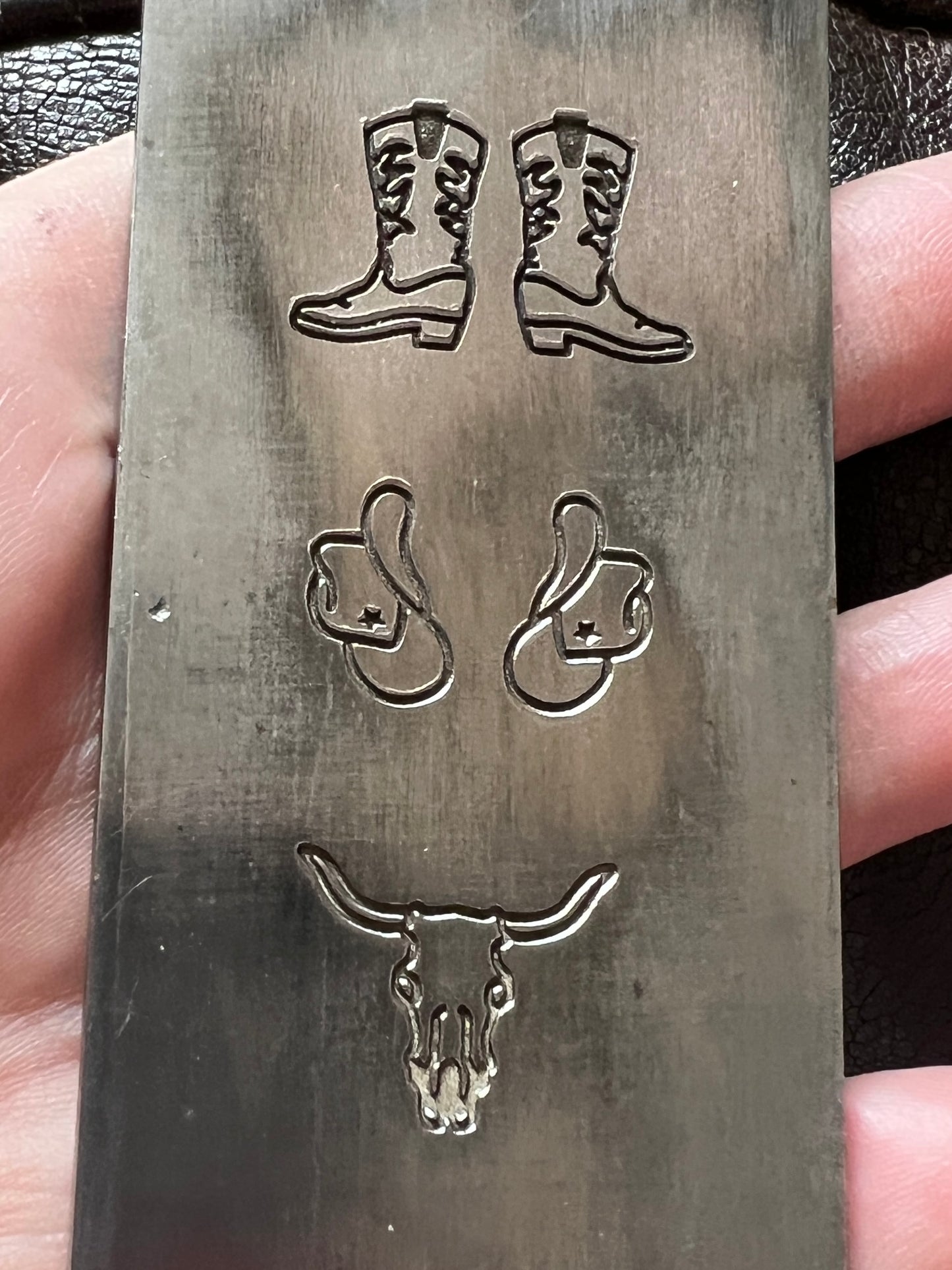 Cowboy theme plate