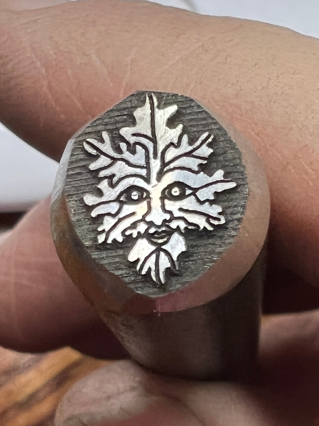 Greenman stamp