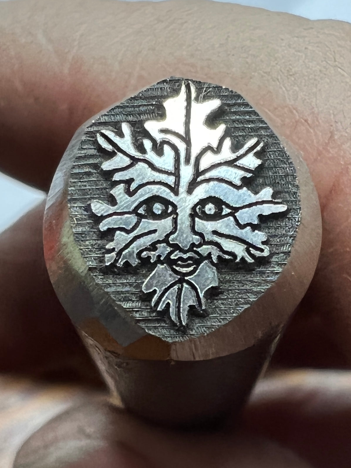 Greenman stamp