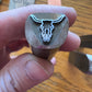 Cow skull stamp