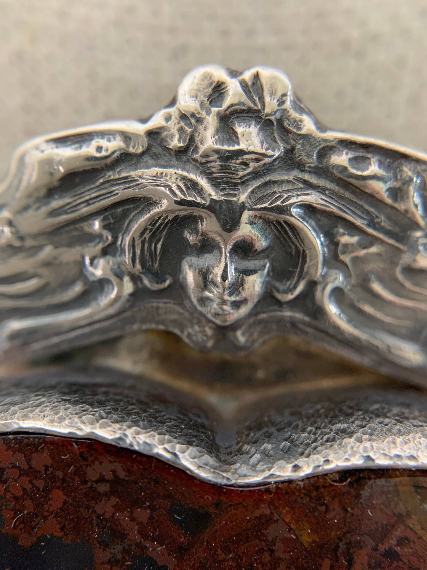 Art Nouveau Maiden with Heart