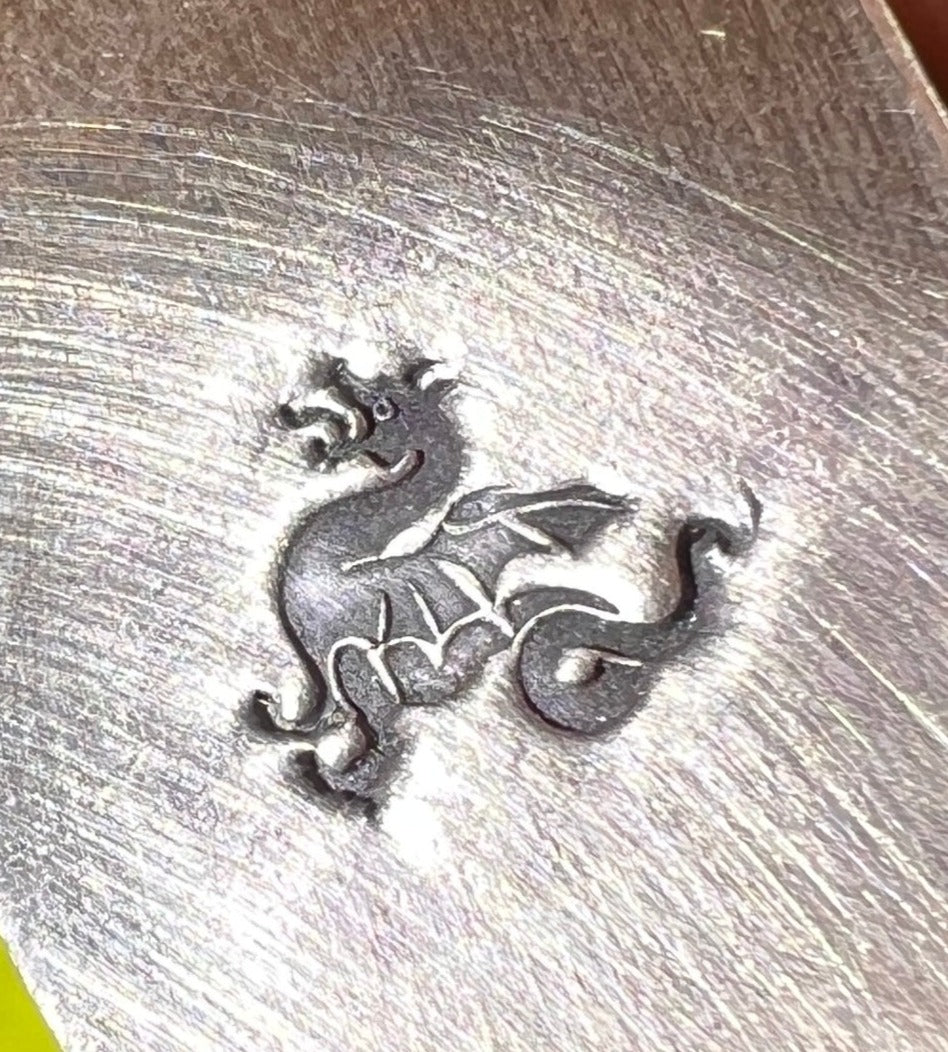 Dragon with winding tail