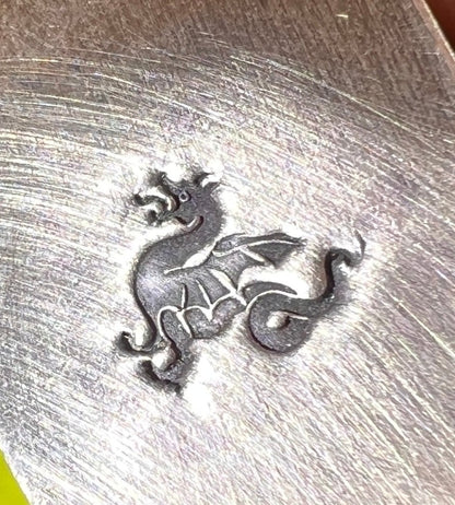 Dragon with winding tail