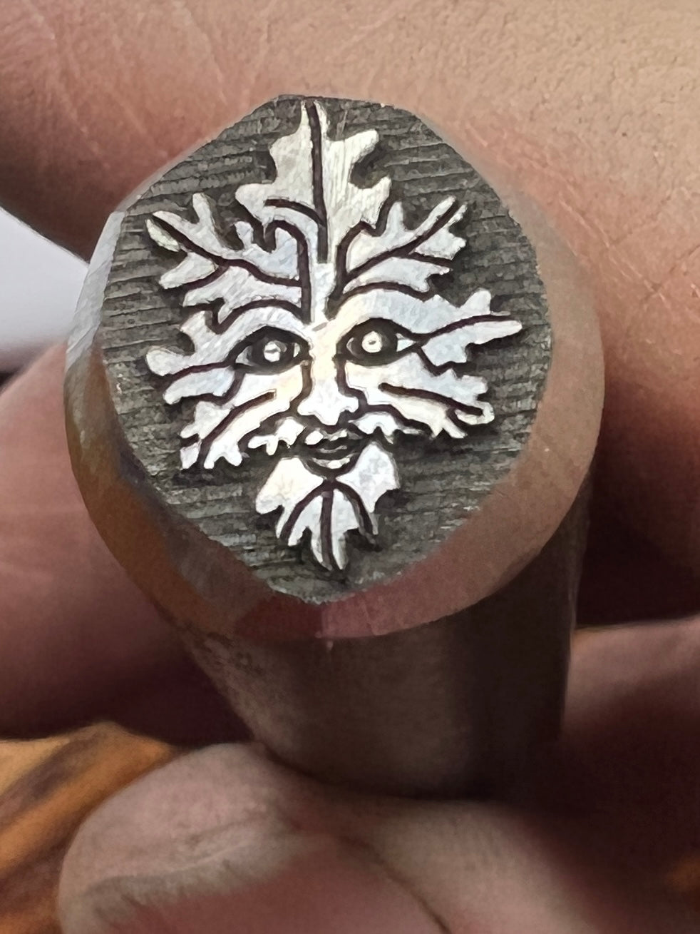 Greenman stamp